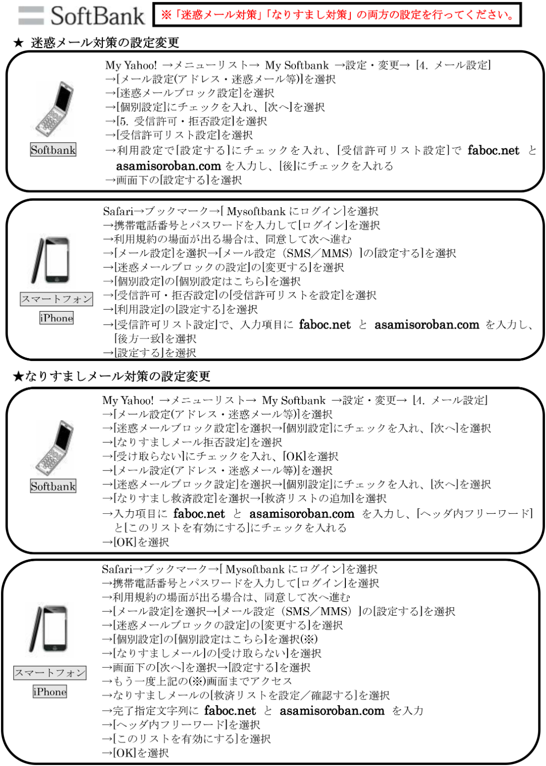 入退室メールについて